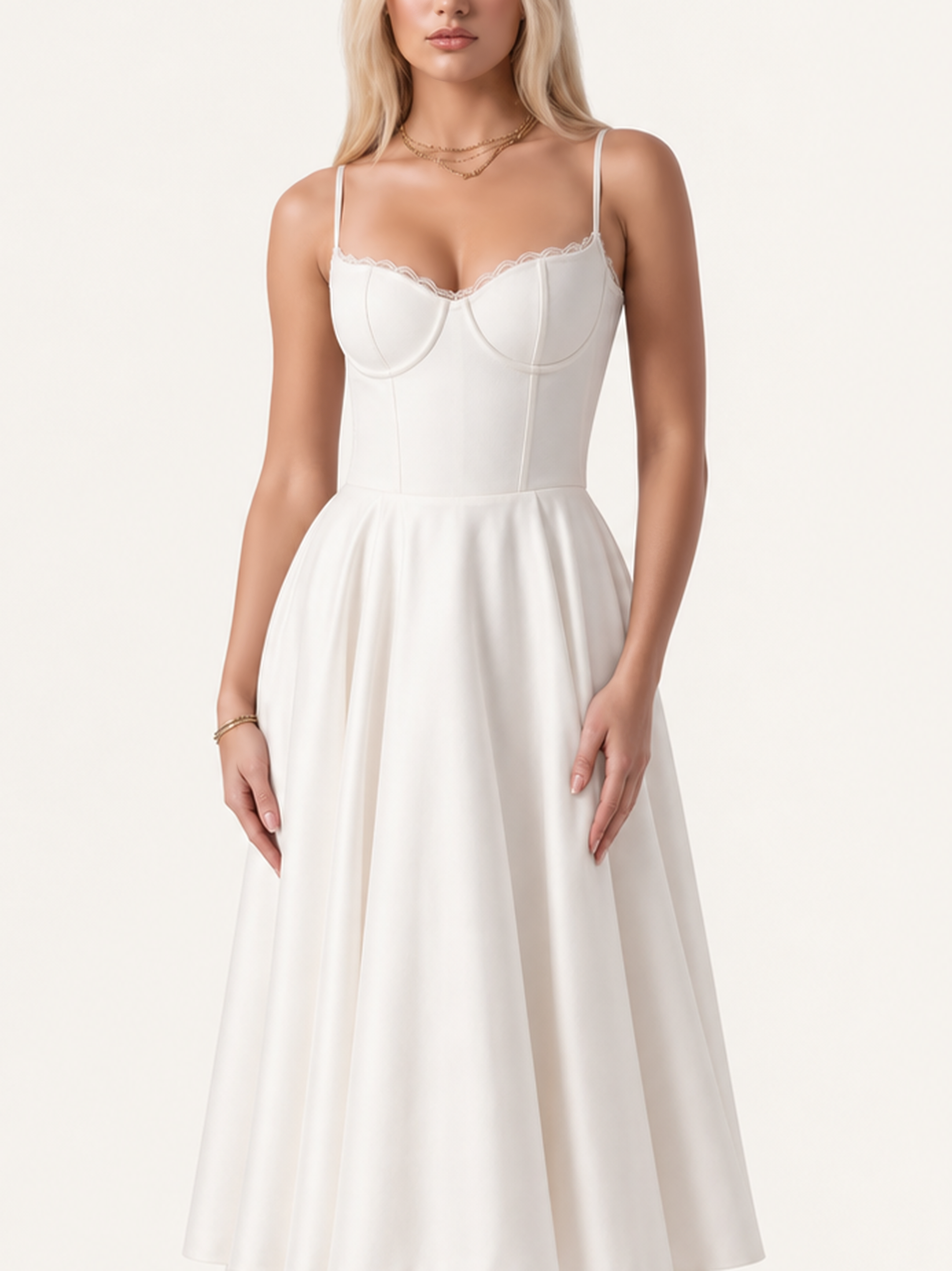 Mirabelle | Sweetheart Tulle Midi Dress