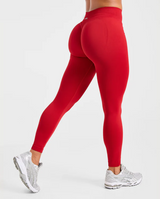SLEEK SCRUNCH LEGGINGS - BABY BLUE