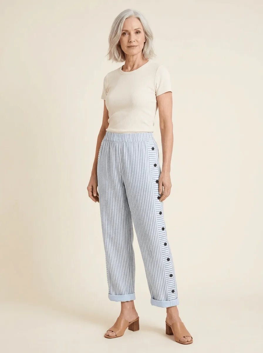 Bertha | Wide-Leg Trousers - Tillybelle