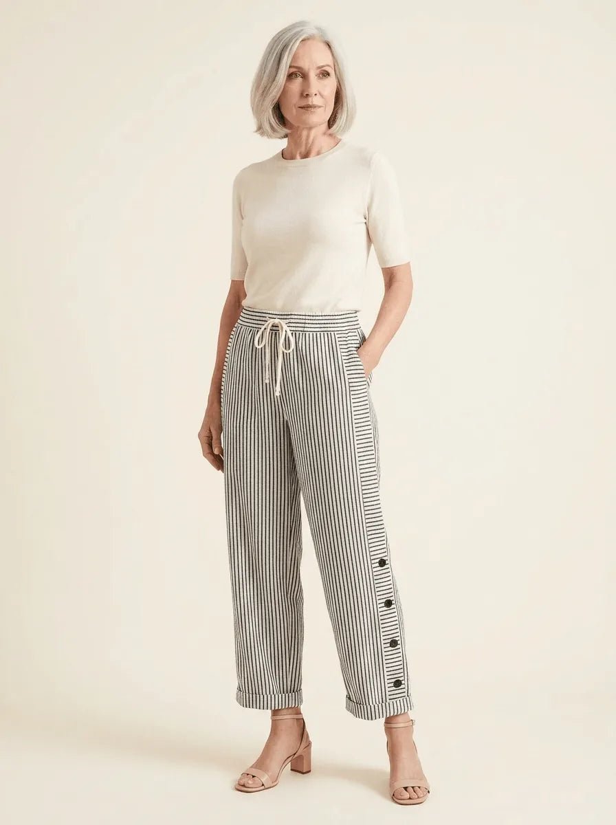 Bertha | Wide-Leg Trousers - Tillybelle