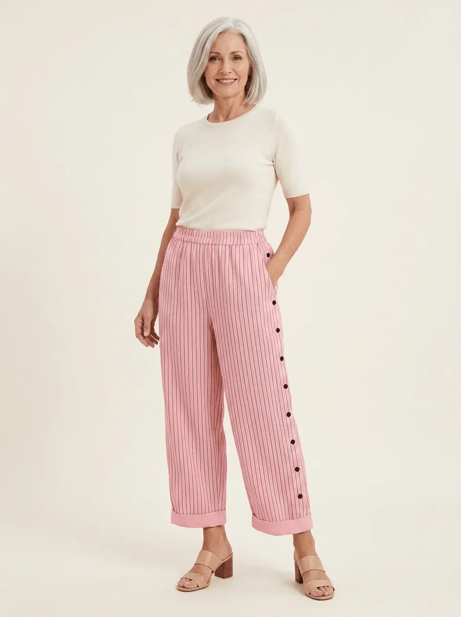 Bertha | Wide-Leg Trousers - Tillybelle