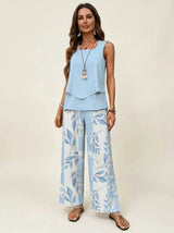 Brenda | Elegant 2-Piece Summer Set - Tillybelle