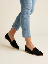Helena | Soft Suede Loafer - Tillybelle