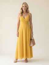 Lena | Soft Wrap Maxi Dress - Tillybelle