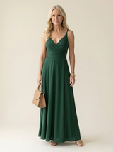 Lena | Soft Wrap Maxi Dress - Tillybelle
