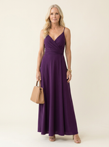 Lena | Soft Wrap Maxi Dress - Tillybelle