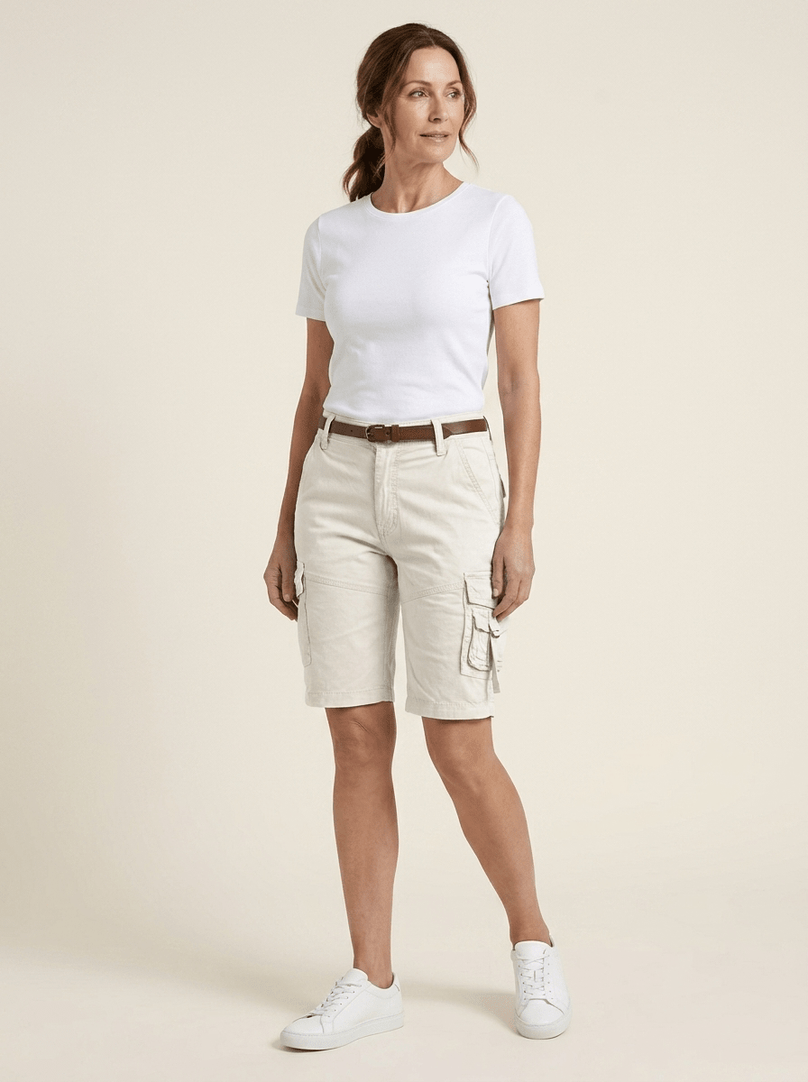 Jenna | Utility Cargo Shorts - Tillybelle