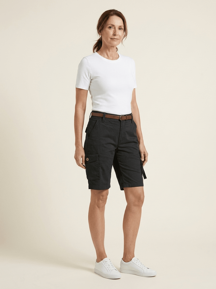 Jenna | Utility Cargo Shorts - Tillybelle
