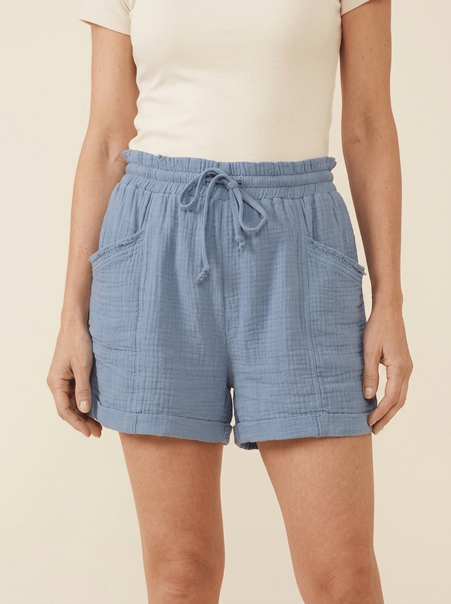 Maya | Drawstring Shorts - Tillybelle
