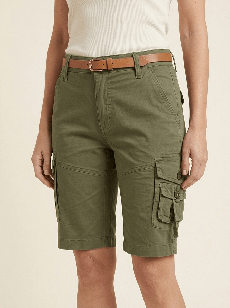 Jenna | Utility Cargo Shorts - Tillybelle