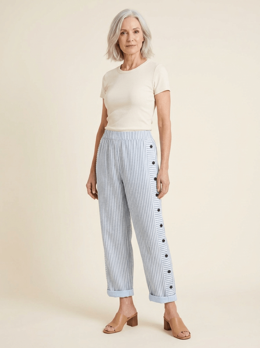 Bertha | Wide-Leg Trousers - Tillybelle