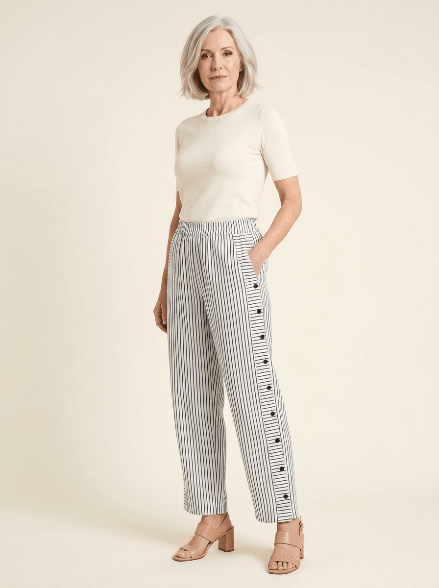 Bertha | Wide-Leg Trousers - Tillybelle