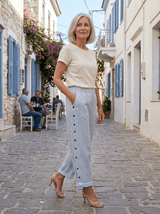 Bertha | Wide-Leg Trousers - Tillybelle