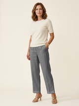 Elaine | Straight-Leg Trousers - Tillybelle