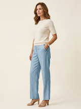 Elaine | Straight-Leg Trousers - Tillybelle