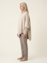 Jennifer | Oversized Wool-Blend Sweater - Tillybelle