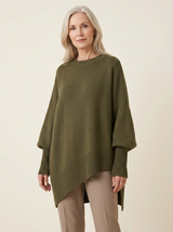 Jennifer | Oversized Wool-Blend Sweater - Tillybelle
