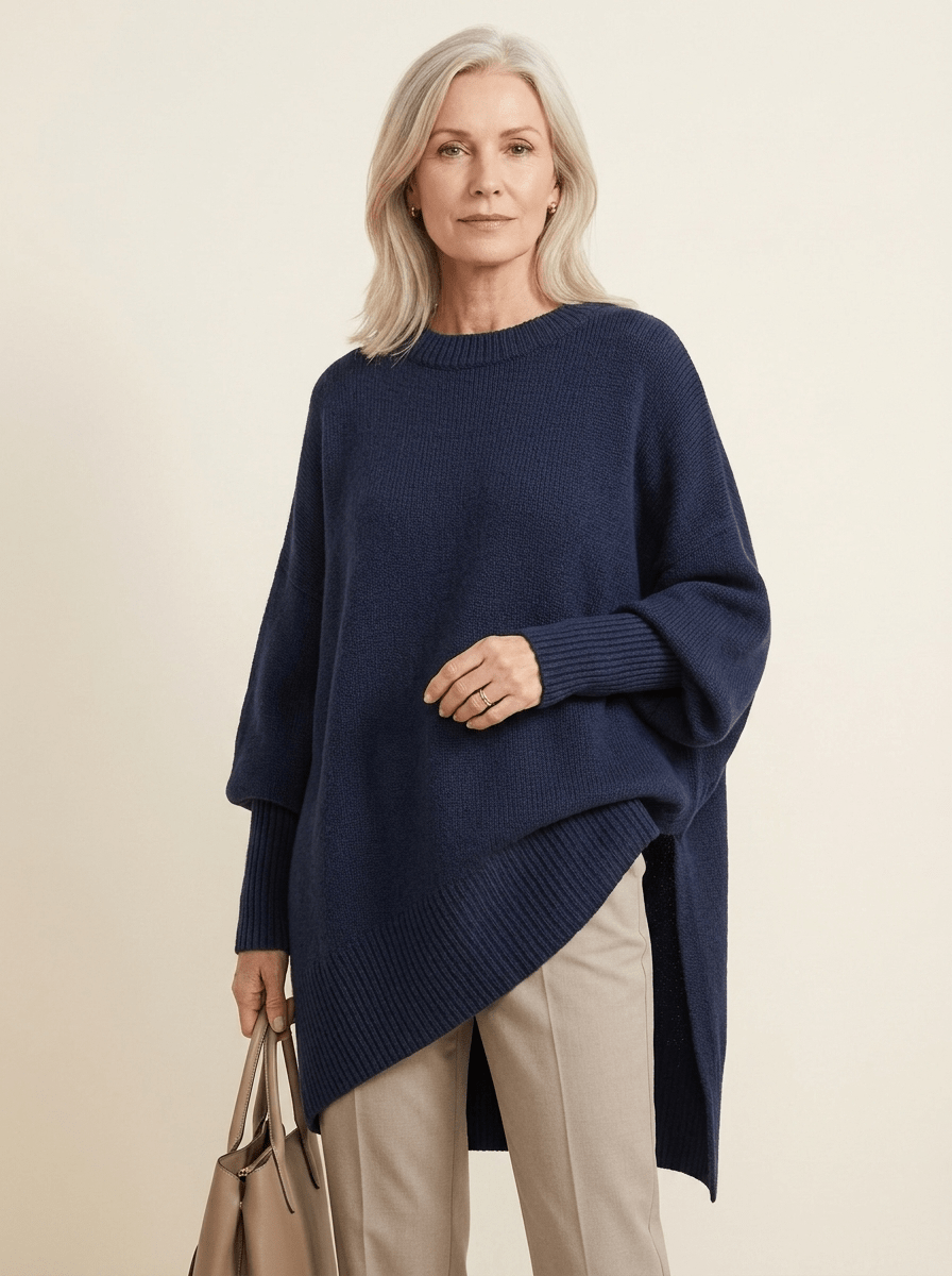 Jennifer | Oversized Wool-Blend Sweater - Tillybelle