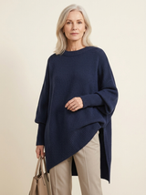 Jennifer | Oversized Wool-Blend Sweater - Tillybelle
