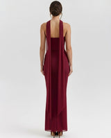 Liora | Mesh Corset Maxi Set