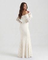 Genevieve | Off-Shoulder Lace Maxi Gown