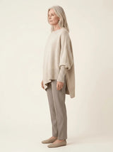 Jennifer | Oversized Wool-Blend Sweater - Tillybelle