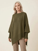 Jennifer | Oversized Wool-Blend Sweater - Tillybelle