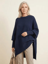 Jennifer | Oversized Wool-Blend Sweater - Tillybelle