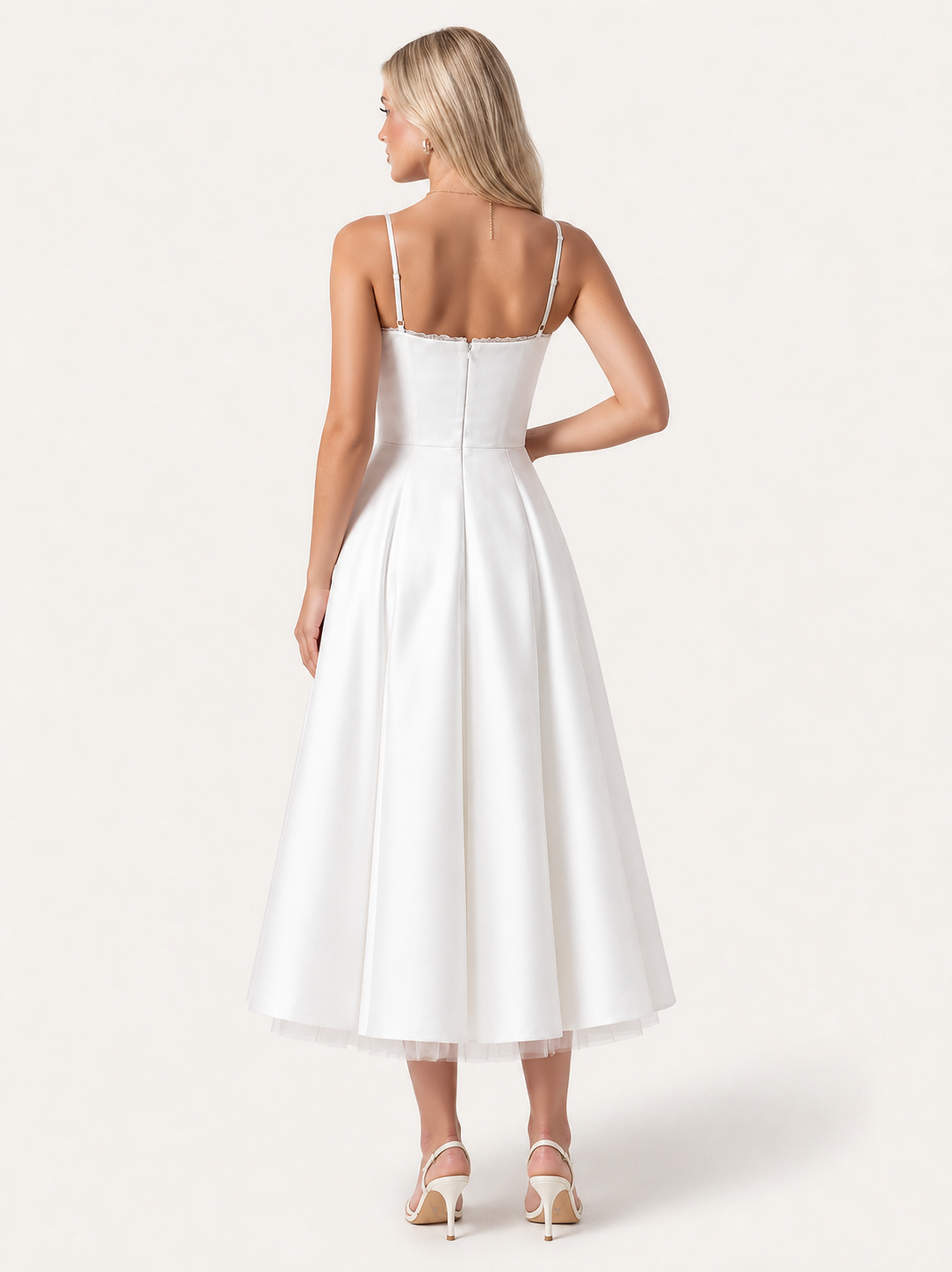 Mirabelle | Sweetheart Tulle Midi Dress