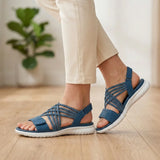 Sanarita | Lightweight Orthopedic Sandals - Blue - Tillybelle