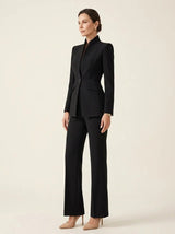 Sharie | Elegant Blazer & Trouser Suit Set - Tillybelle