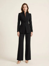 Sharie | Elegant Blazer & Trouser Suit Set - Tillybelle