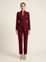 Sharie | Elegant Blazer & Trouser Suit Set - Tillybelle
